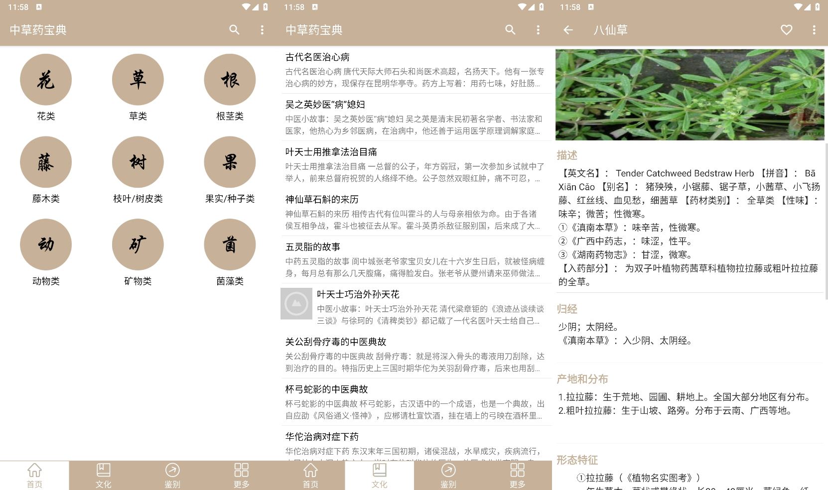 安卓中草药宝典v2.6.12纯净版功能截图1